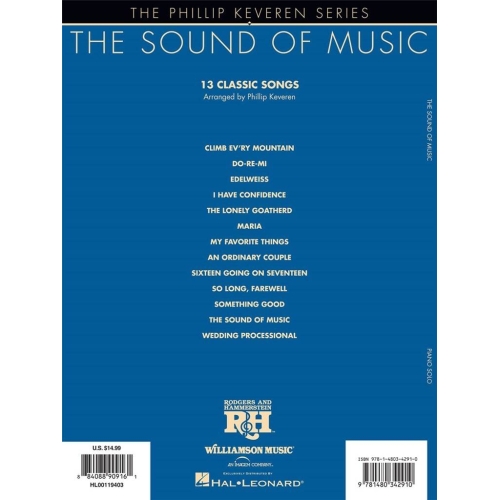 The Sound of Music - Phillip Keveren Series