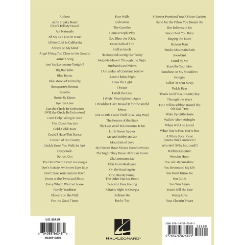The Great American Songbook - Country