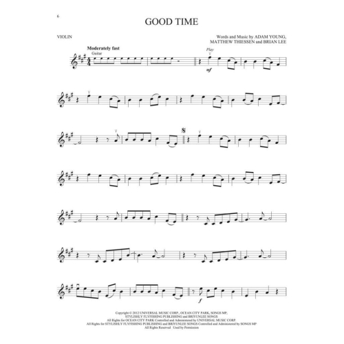 Hal Leonard Instrumental Play-Along: 12 Smash Hits (Violin) -