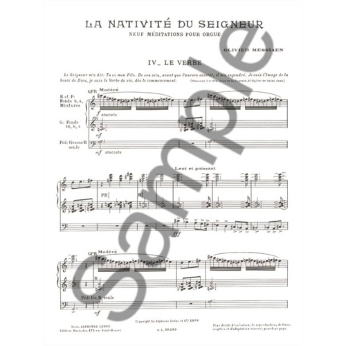 Messiaen, Olivier - La Nativité Du Seigneur Vol. 2