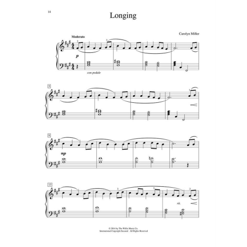 Miller, Carolyn - Piano Solos in Lyrical Style