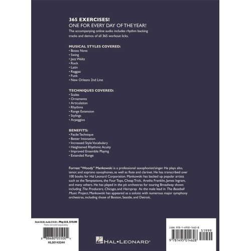 Mankowski, Woody - Saxophone Aerobics
