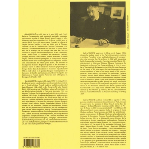 Pierné, Gabriel - Canzonetta Op. 19