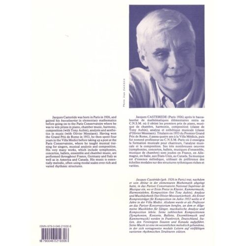 Jacques - Sonatine pour trombone et piano