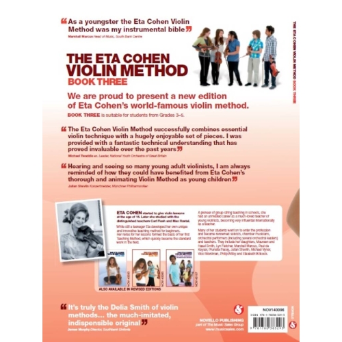 The Eta Cohen Violin Method: Book 3