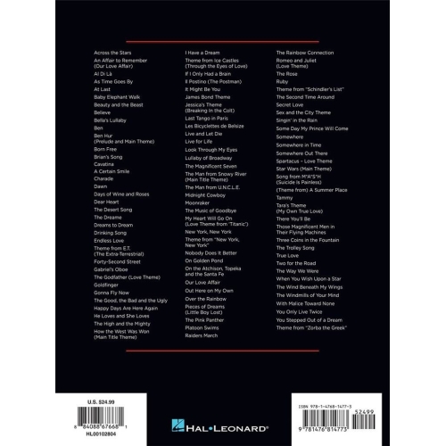 100 Movie Songs for Piano Solo