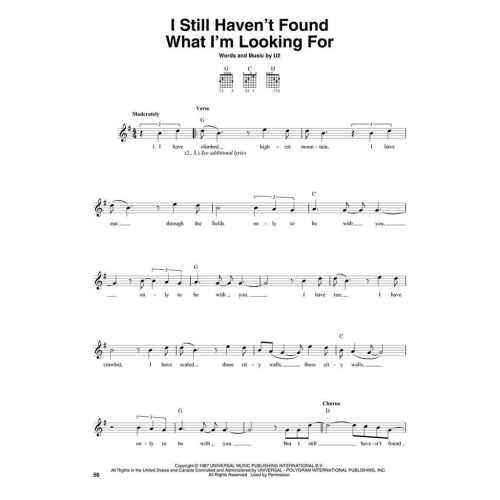 The Guitar Three-Chord Songbook - Volume 3 G-C-D