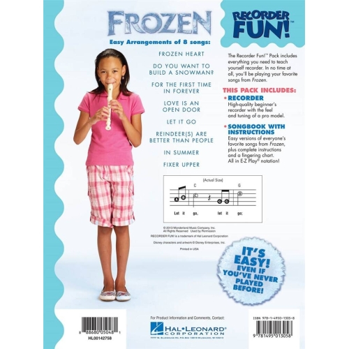 Frozen - Recorder Fun!: Recorder