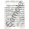 Bozza, Eugène - 12 Caprices