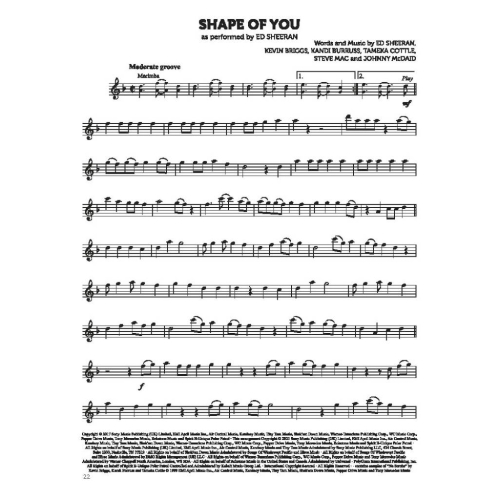 Super Hits for Alto Saxophone
