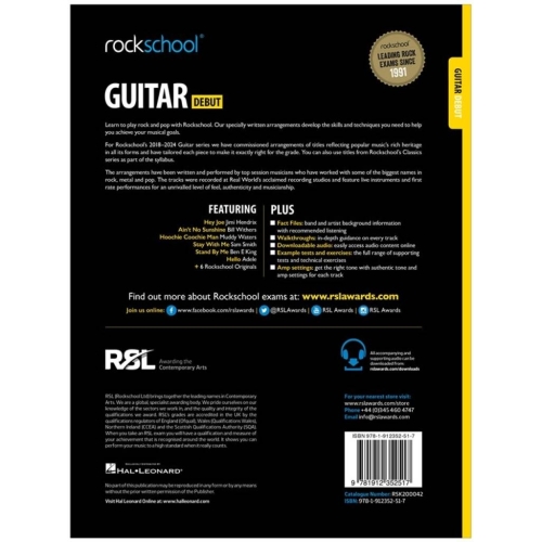 Rockschool Guitar Debut (2018)