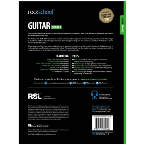 Rockschool Guitar Grade 3 (2018)