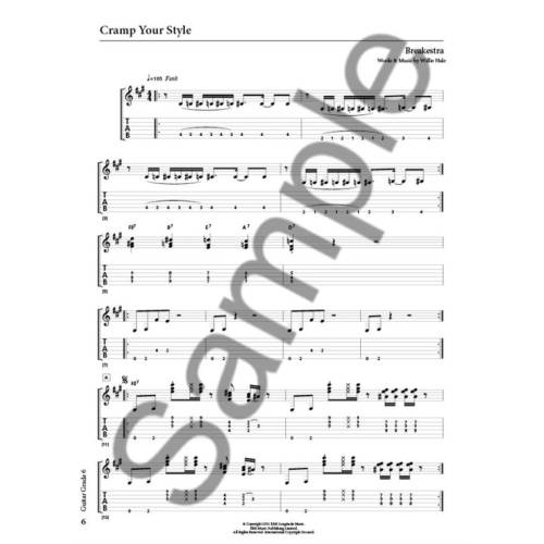 Rockschool Guitar Grade 6 (2018)