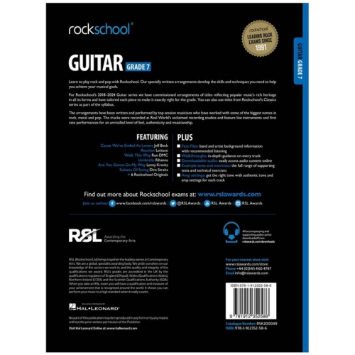 Rockschool Guitar Grade 7 (2018)