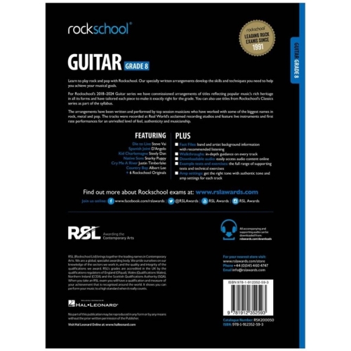 Rockschool Guitar Grade 8 (2018)