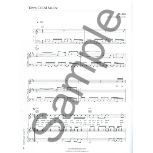 Rockschool: Vocals Grade 4 - Male (2014)
