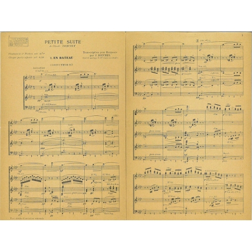 Debussy, Claude - En Bateau, from "Petite Suite"