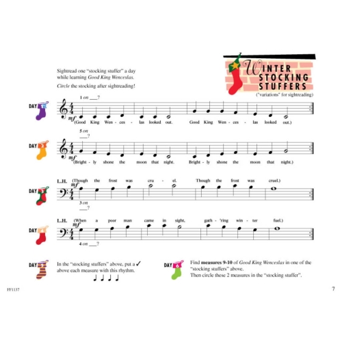 Piano Adventures Christmas Book Primer Level