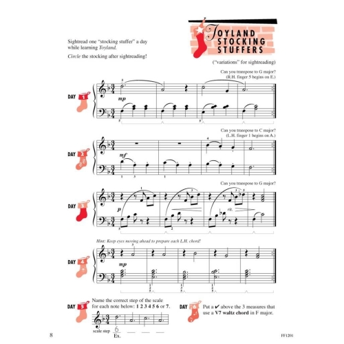 Faber & Faber - Piano Adventures Christmas Book Level 3B