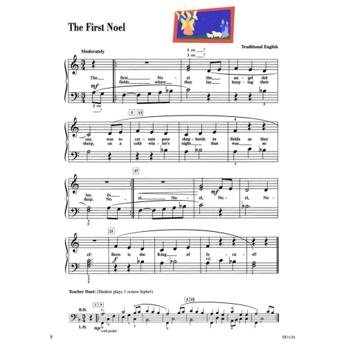 Faber & Faber - Piano Adventures Christmas Book Level 2A