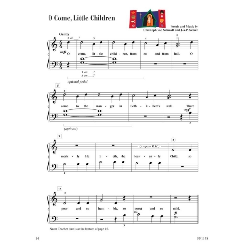 Faber & Faber - Piano Adventures Christmas Book Level 1