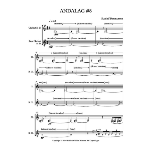 Rasmussen, Sunleif - Andalag No. 8