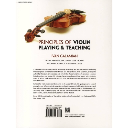 Principles Of Violin Playing And Teaching