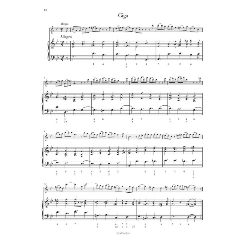 Corelli, Arcangelo - Sonata for Treble (Alto) Recorder and B.c.