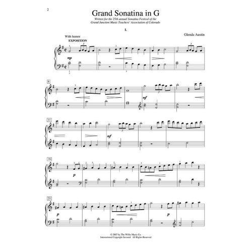 Austin, Glenda - Grand Sonatina in G