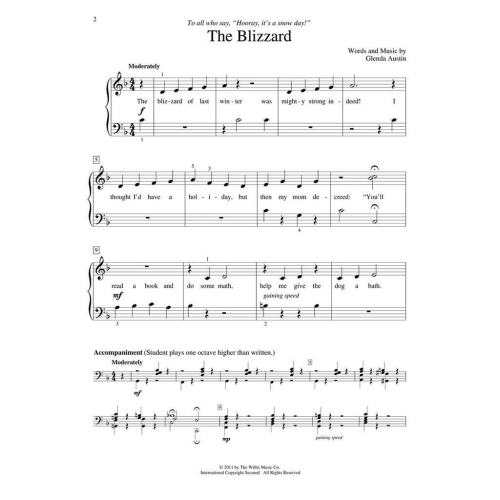 Austin, Glenda - The Blizzard