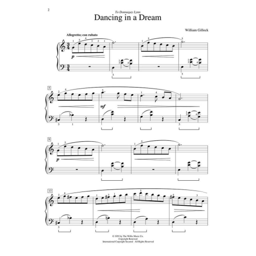 Gillock, William - Dancing In A Dream