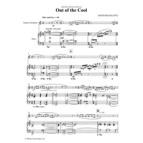 Heath, David - Out Of The Cool