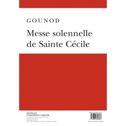 Gounod, Charles - Messe Solennelle de Sainte Cecile
