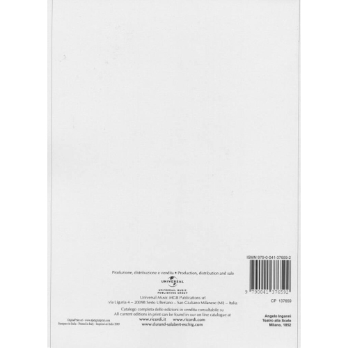 Poulenc, Francis - Dialogues Of The Carmelites - Opera Vocal Score
