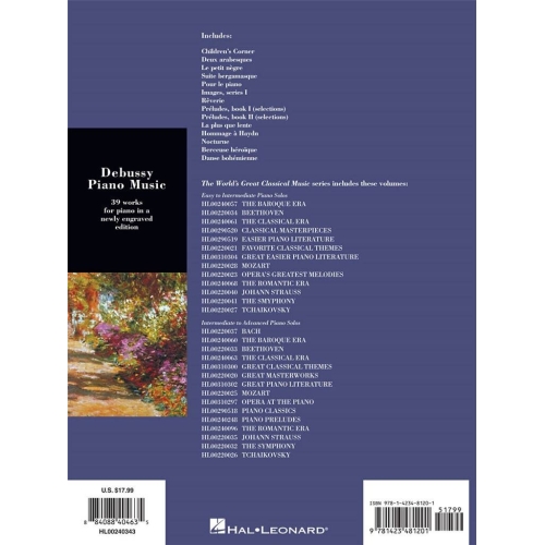 Debussy Piano Music