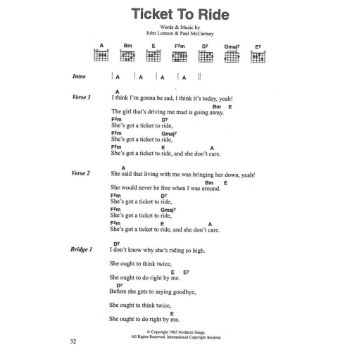 Playalong Chord Songbook