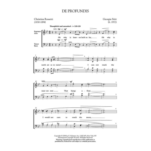 Stitt, Georgia - De Profundis