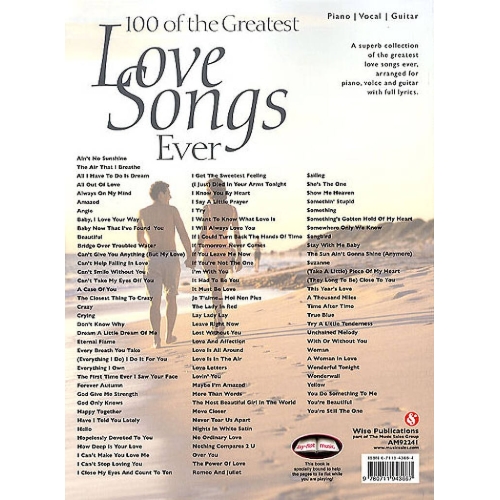 100 Of The Greatest Love Songs Ever