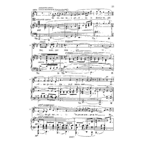 Puccini, Giacomo - Le Villi. Vocal Score.