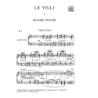 Puccini, Giacomo - Le Villi. Vocal Score.
