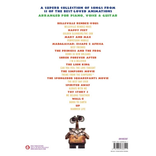 Hits Songs From Animated Movies