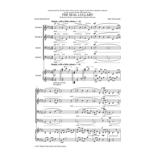 Whitacre, Eric - The Seal Lullaby