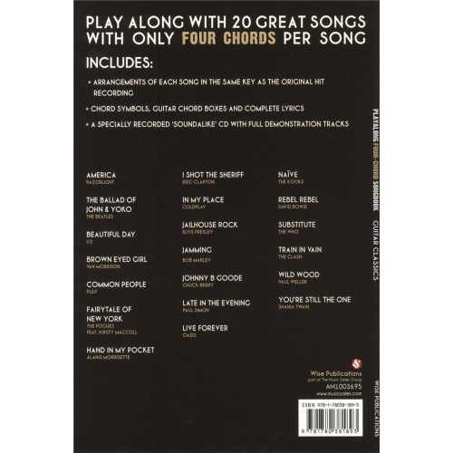 Playalong 4-Chord Songbook