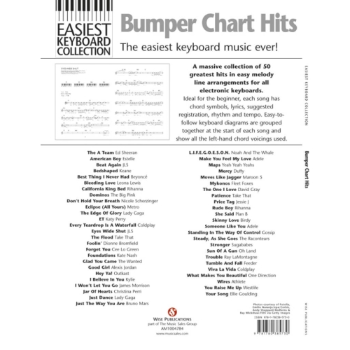 Easiest Keyboard Collection: Bumper Chart HIts
