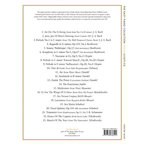 The Easy Piano Collection: Best Of Gold