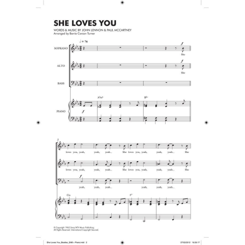 Lennon & McCartney - She Loves You