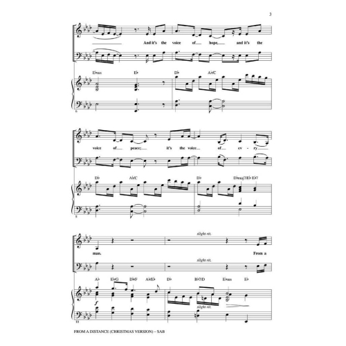 Gold, Julie - From a Distance (Christmas Version)