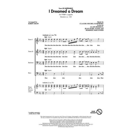 I Dreamed a Dream