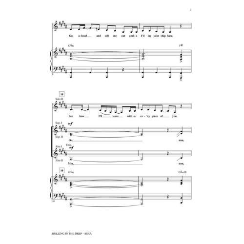 Adkins, Adele - Rolling in the Deep