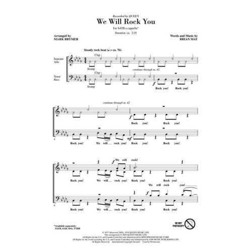 May, Brian - We Will Rock You